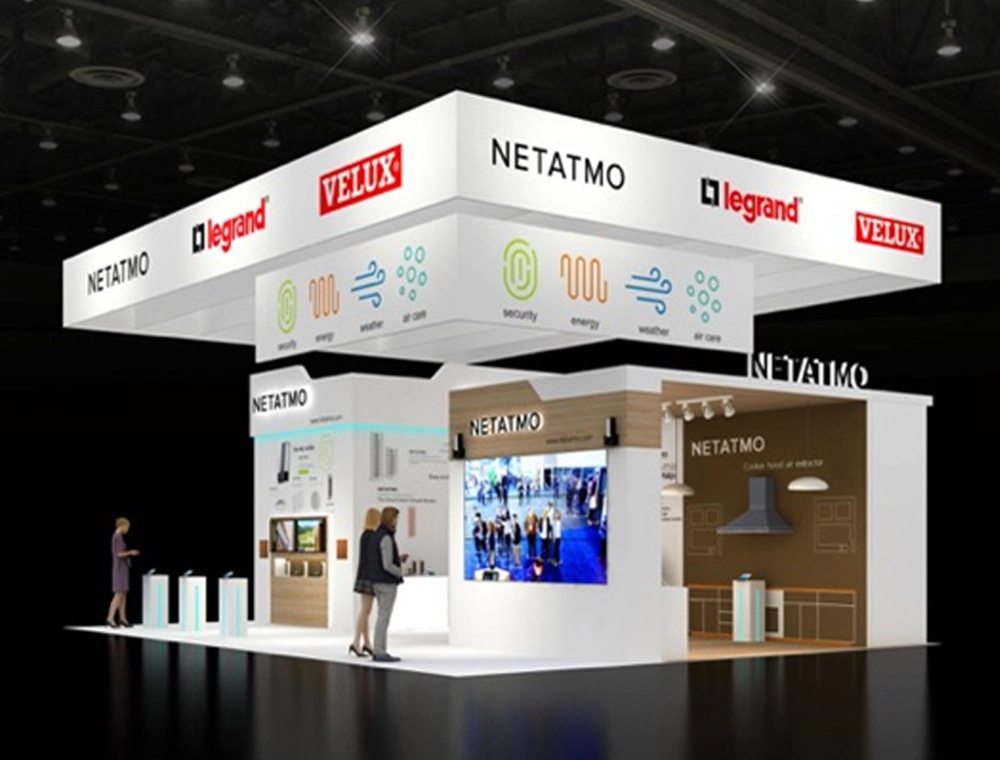 30x40 convention booth builders